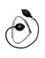 Rimba Ball Gag with Inflatable Balloon and Pump Black