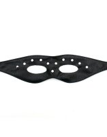 Rimba adjustable eye mask with studs black