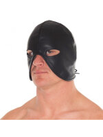 Rimba Ledermaske Schwarz