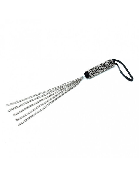 Rimba Chain whip of  5 strings with short handle 50 cm