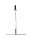 Rimba Metal Spreader Bar without Dildo Silver 60 cm