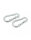 Rimba Carabiner Hooks Silver 2 Pieces