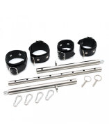 Rimba Lederfesselset mit Spreizstange 55-85 cm