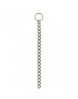 Rimba Chain with Key Rings Silver 50 cm