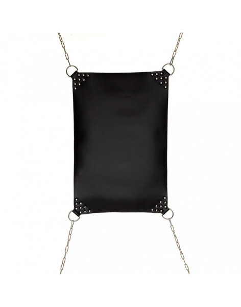 Rimba Liebesschaukel Leder Schwarz