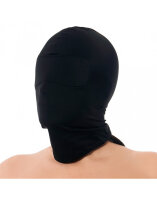 Rimba Maske aus dehnbarem Stoff Schwarz One Size