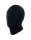 Rimba Maske aus dehnbarem Stoff Schwarz One Size