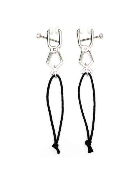 Rimba Adjustable Nipple Clamps Silver 2 Pieces