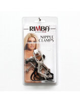 Rimba Adjustable Nipple Clamps Silver 2 Pieces
