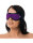 Rimba Eye Mask Purple Black