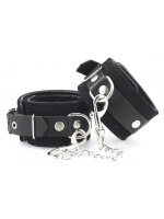 Rimba Fußfesseln mit Karabinerhaken Schwarz