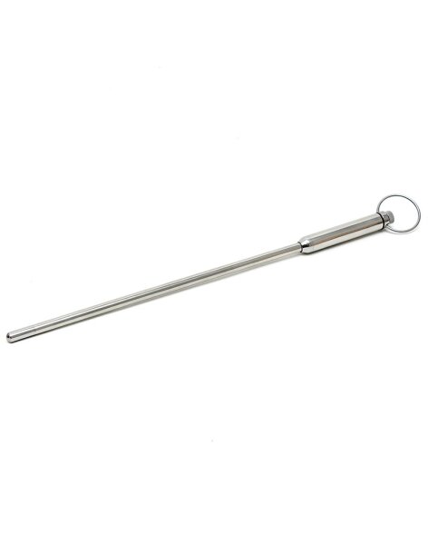 Rimba Lange Urethral Sound mit Vibration Silber Ø 7 mm