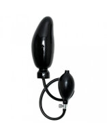 Rimba inflatable dildo with solid core black 15 cm...