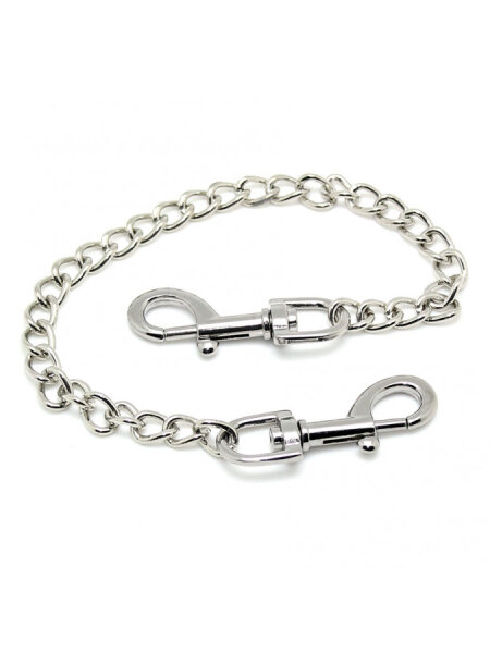 Rimba Chain with 2 Carabiner Hooks Silver 31 cm