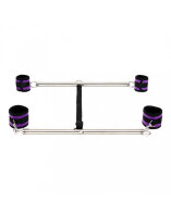 Rimba Spreizstange mit weichen Fesseln Mehrfarbig 50 cm