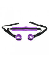 Rimba Soft Enhancer Set mit Fußfesseln Schwarz Lila