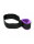 Rimba Soft Bondage Upper Leg to Wrist Cuffs 2-Piece Purple Black