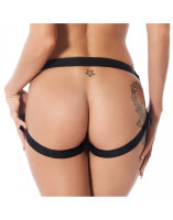 Rimba Strap-On Gurt ohne Dildo Lila Schwarz