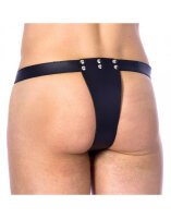 Rimba chastity underwear with padlocks and penis cage black