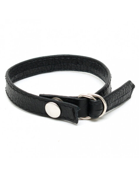 Rimba Penisring aus Leder Schwarz