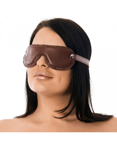 Rimba Eye Mask with Soft Padding Brown