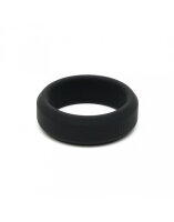 Rimba Weicher flexibler Cockring Schwarz Ø 3,8 cm