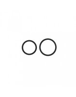 Rimba Gummi Cockring Set Schwarz Ø 3-3,5 cm