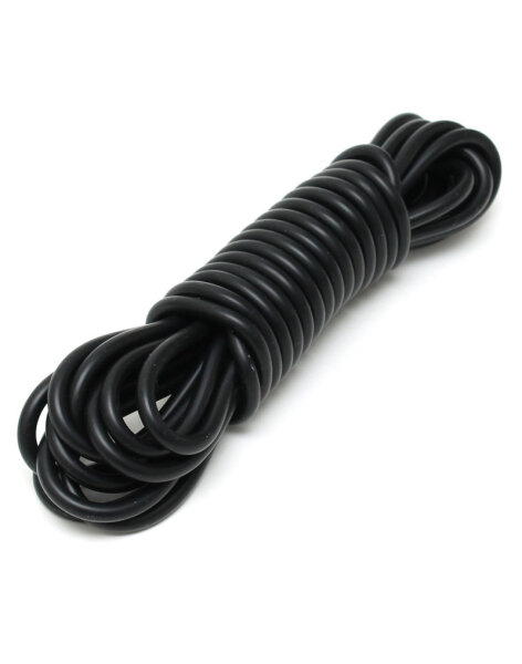 Rimba Bondage Seil aus Silikon Schwarz 6 m