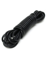 Rimba Bondage Seil aus Silikon Schwarz 6 m