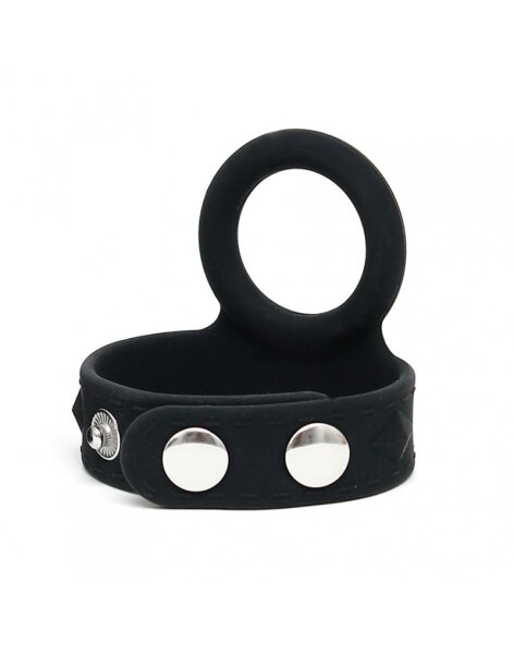 Rimba Penis Strap with Cock Ring Black Ø 3.7 cm