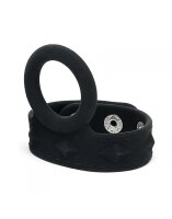 Rimba Penis Strap with Cock Ring Black Ø 3.7 cm