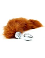 Rimba Butt Plug with Fox Tail Multicolor Ø 3 cm