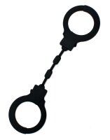 Rimba Silicone Handcuffs Black