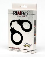 Rimba Silicone Handcuffs Black