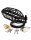 Rimba metal chastity cage with lock black Ø 4.5 cm - 5 cm