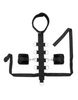 Rimba collar with handcuffs black