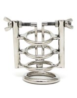 Rimba Urethral Stretcher with Penis Ring and Padlock Ø 4.5 cm