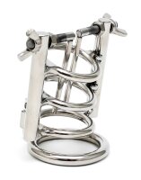 Rimba Urethral Stretcher with Penis Ring and Padlock Ø 4.5 cm