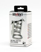 Rimba Urethral Stretcher with Penis Ring and Padlock Ø 4.5 cm