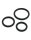 Rimba Flexibles Silikon Cockring Trio Ø 3 cm - 5 cm