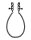 Rimba Nipple Clamps with Chain Black