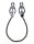 Rimba Adjustable Nipple Clamps on Chain Black