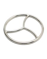Rimba Dreifacher Shibari-Ring Silber Ø 23,5 cm