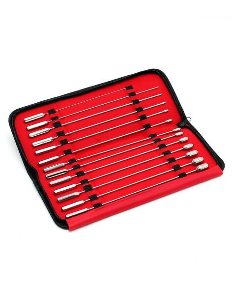 Rimba Bondage Play Rosebud Sounds Set (13 Pieces)