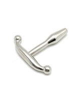 Rimba Smooth Urethral Plug Silver 9 mm