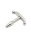 Rimba Smooth Urethral Plug Silver 9 mm