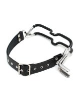 Rimba Jennings Mouth Clamp with Collar Black