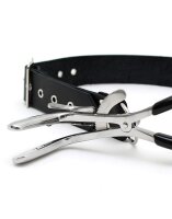 Rimba Jennings Mouth Clamp with Collar Black