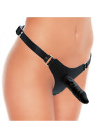 Rimba Strap-on Dildo with Harness Black 12 cm Ø...