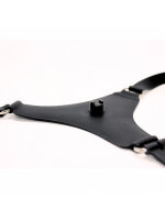 Rimba Strap-on Dildo with Harness Black 16 cm Ø 3.2 cm